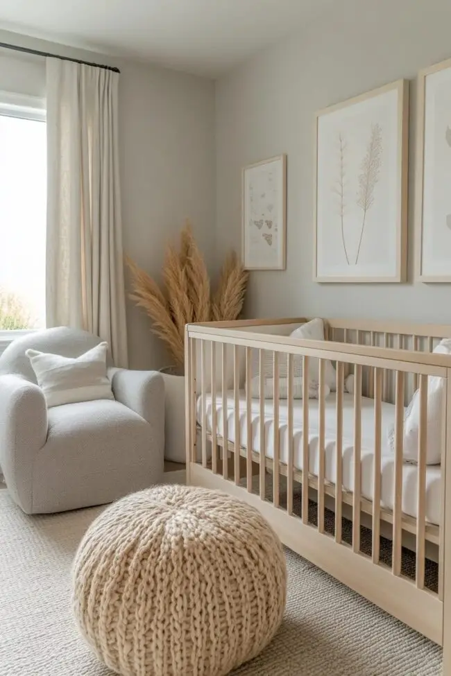 Serene Scandi Nursery