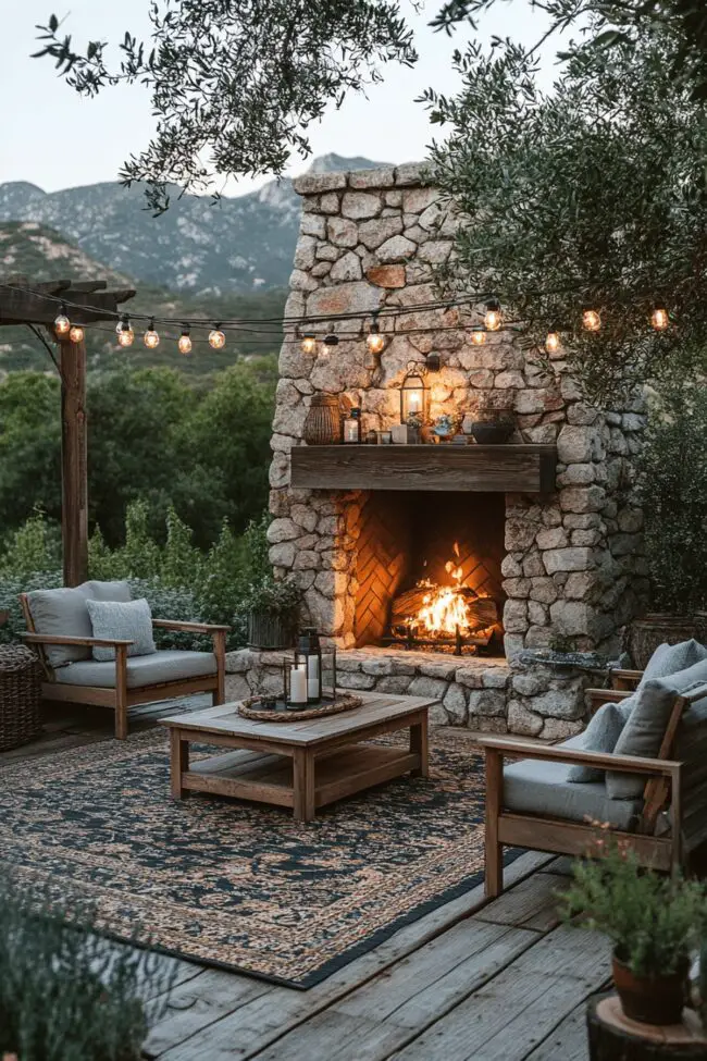 Inviting Outdoor Living Area