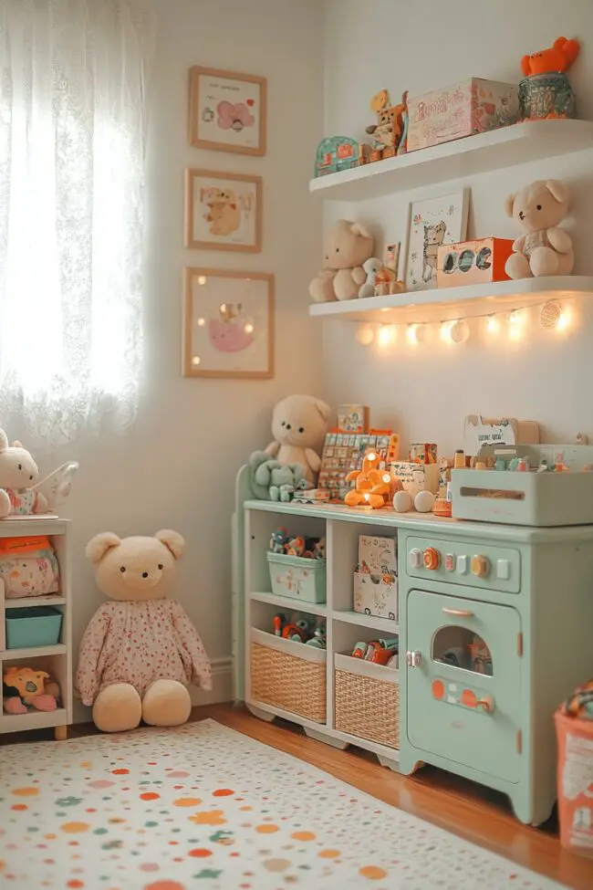 Vintage Cottage Playroom