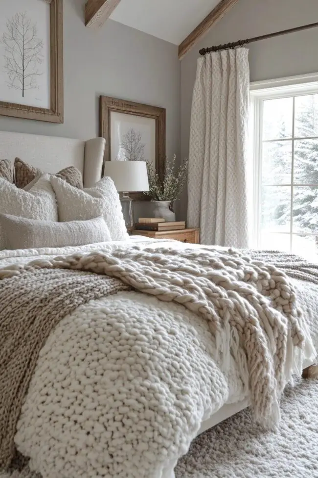 Frosty Forest Bedroom