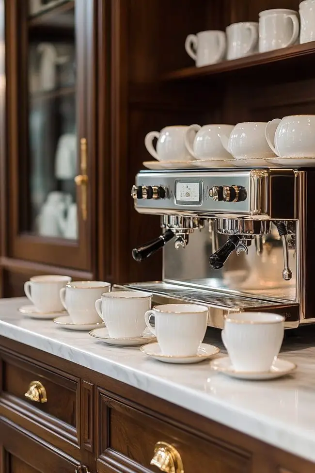 Classic Elegance Coffee Corner