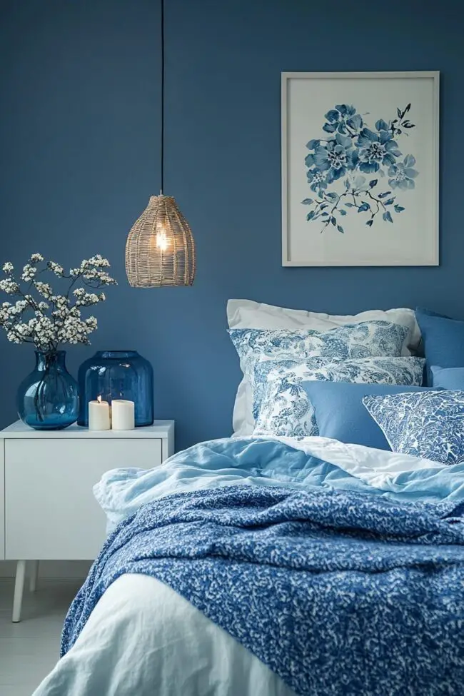 Ocean Blues Bedroom Vibe