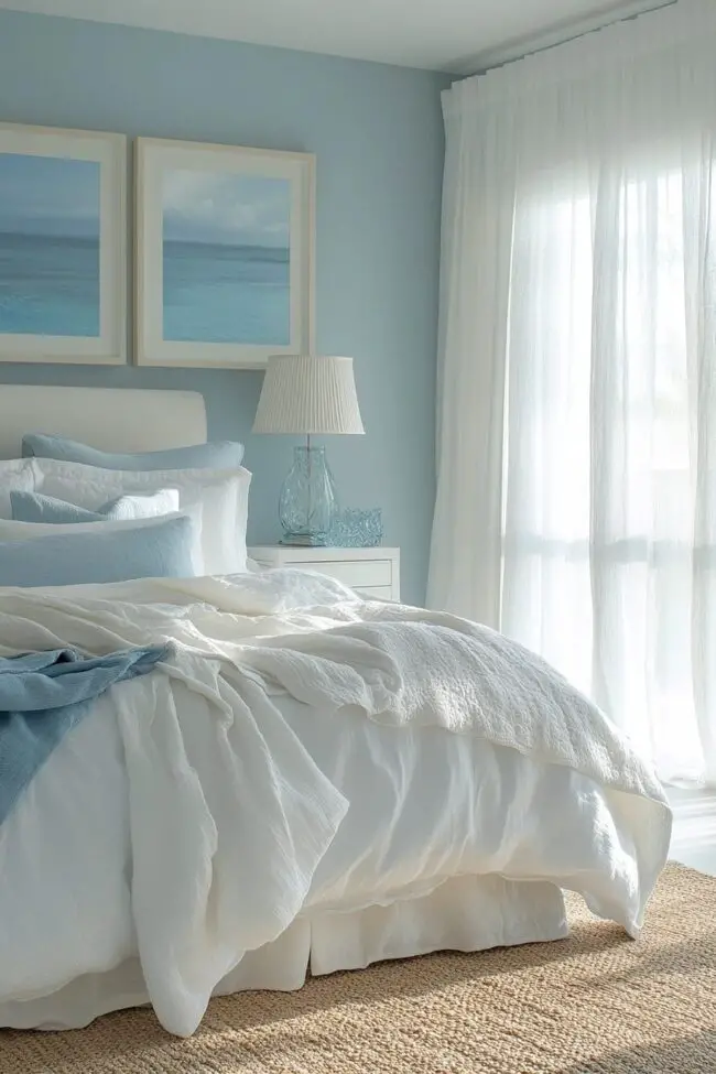 Refreshing Coastal Bedroom Designs