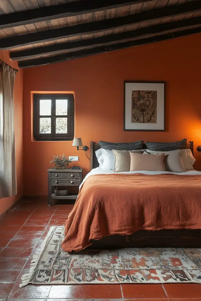 Rustic Orange Oasis