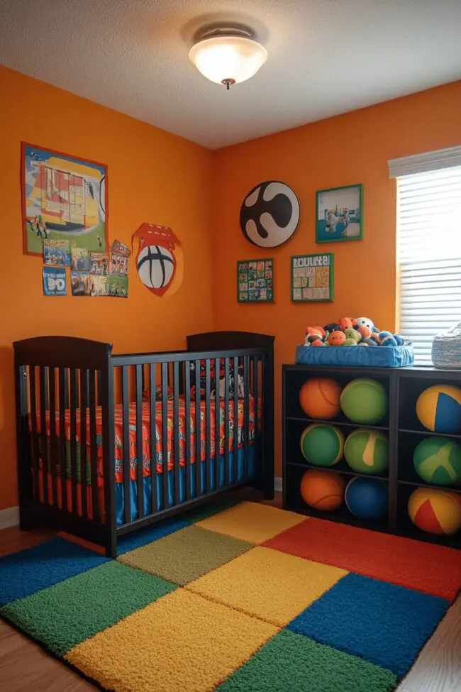 Sports Inspired Nursery