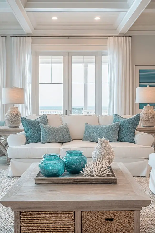 Coastal Breeze Inspired Lounge