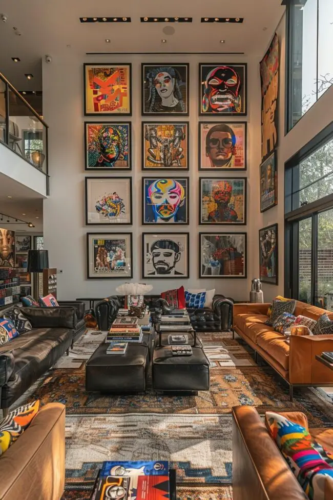 Edgy Art Collector’s Sanctuary