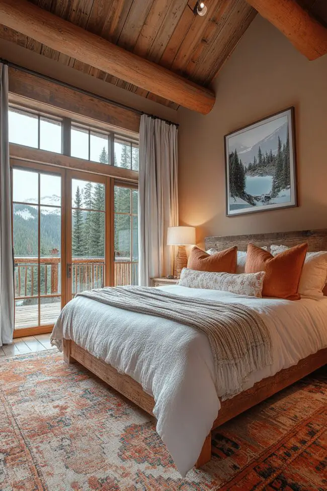 Eco-Friendly Alpine Bedroom Design