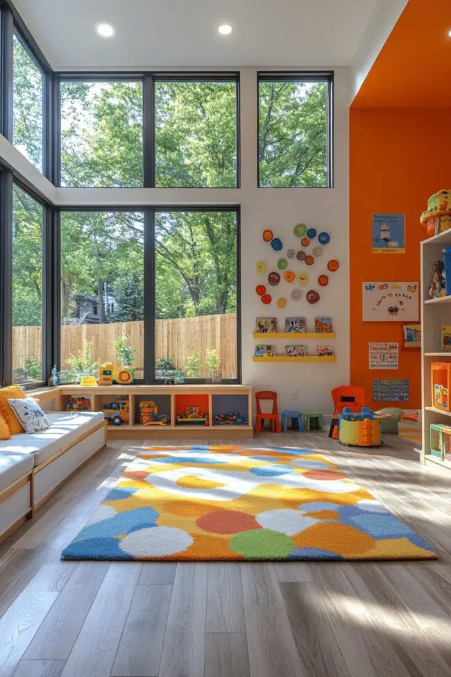 Modern Garden Play Space for Kids