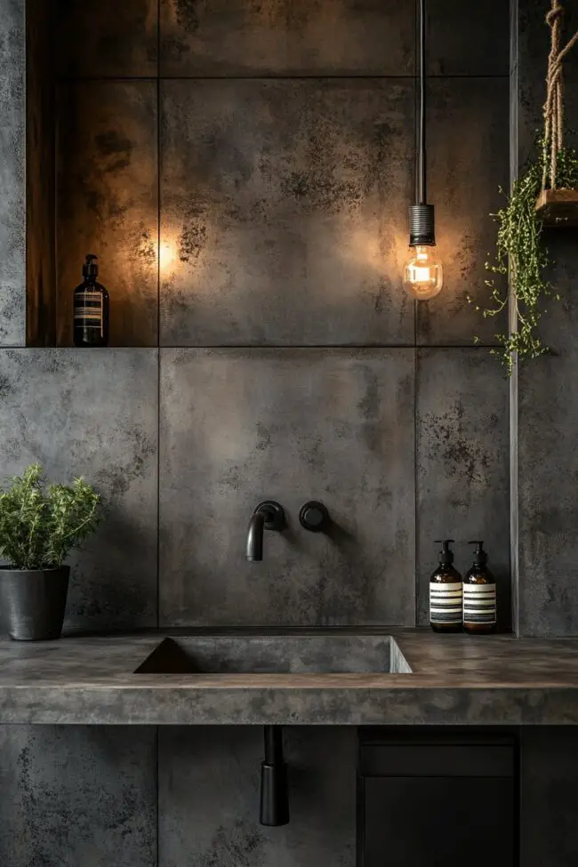 Polished Concrete Restrooms