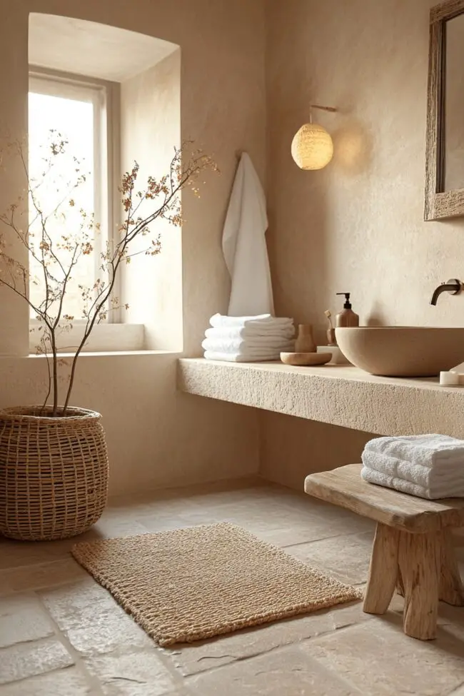 Earthy Beige Zen Retreat