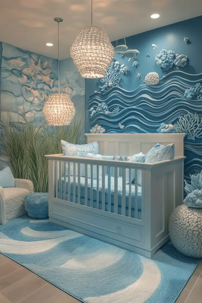 Underwater Wonderland Baby Room