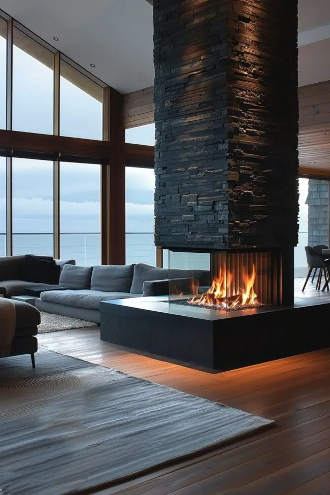 Versatile Fireplaces for Unique Designs