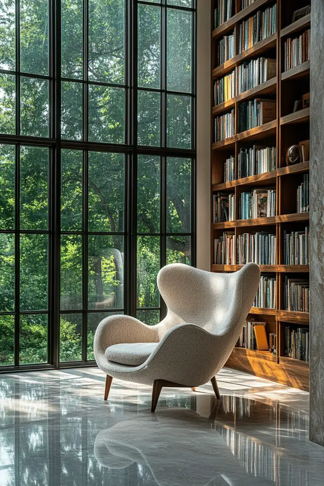 Sleek Book Sanctuary