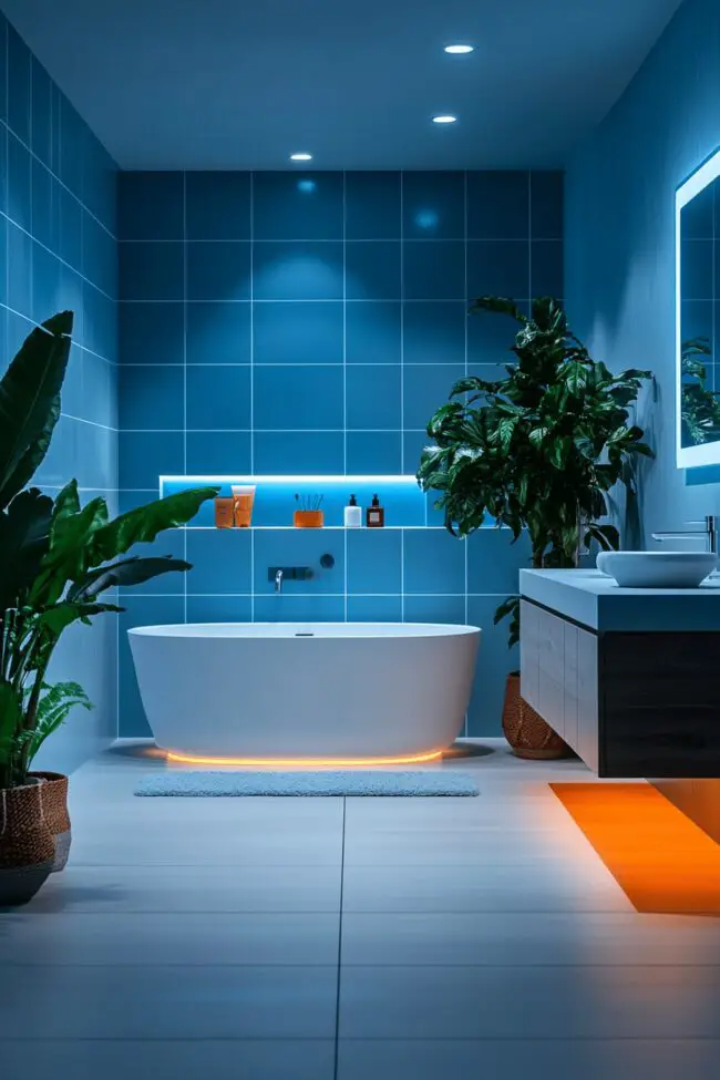 Smart and Tech-Savvy Bathroom