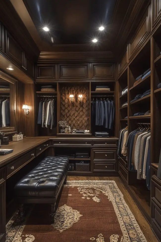 Custom Dressing Room Retreat