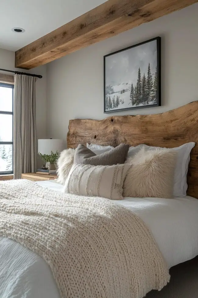 Rustic Meets Modern Bedroom