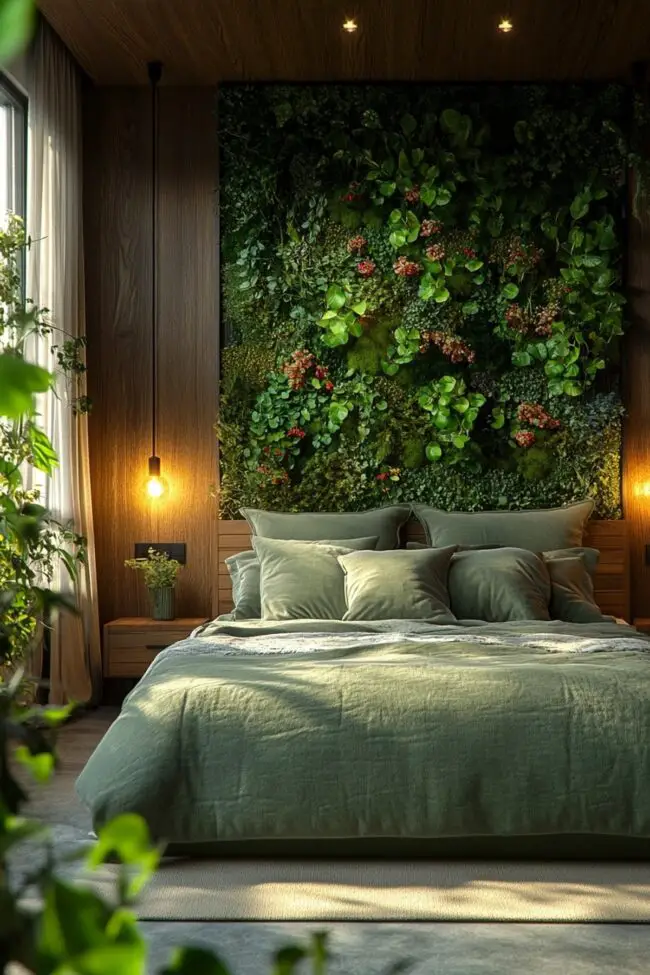 Nature-Infused Bedroom Bliss