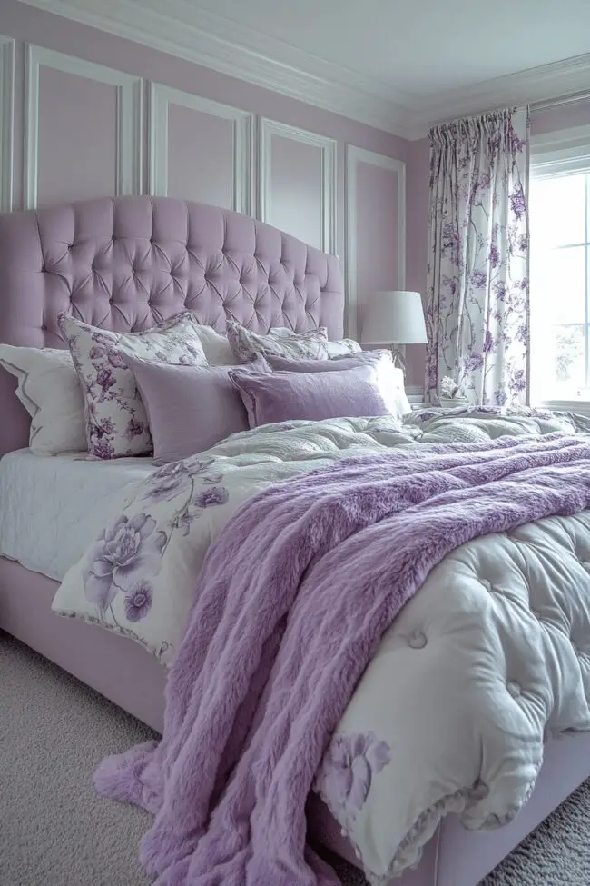 Alluring Lavender Sleep Space