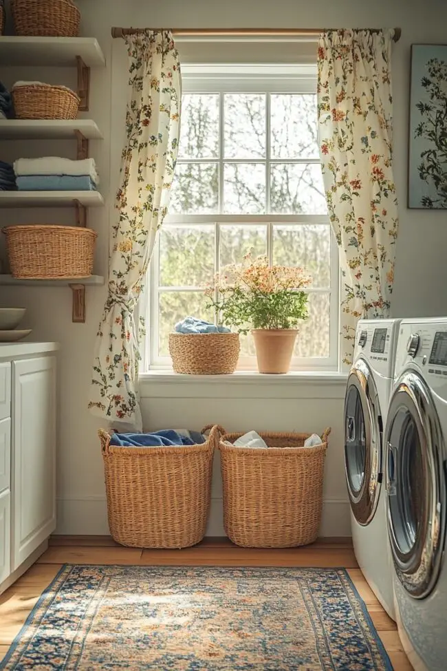 Bohemian Laundry Oasis