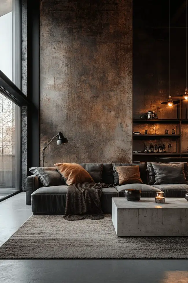 Raw Urban Living Room