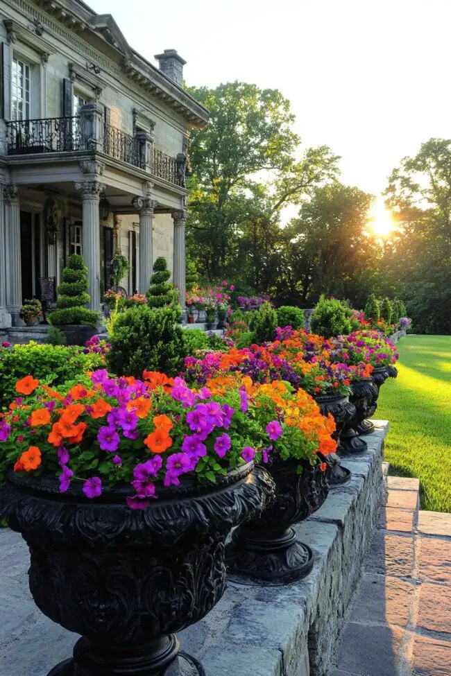 Elegant Regency Planters