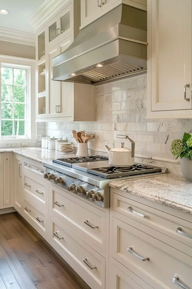 Sleek Monochrome Kitchens