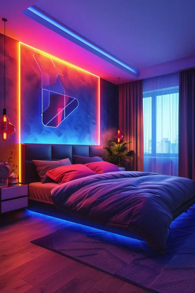 Neon Twilight Retreat