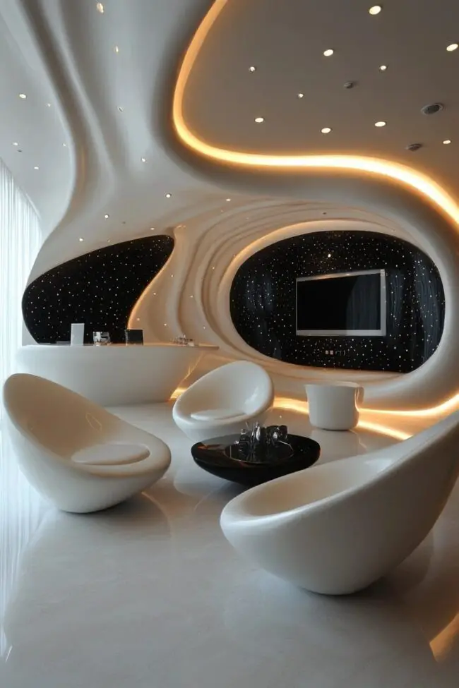 Futuristic Living Room Escape