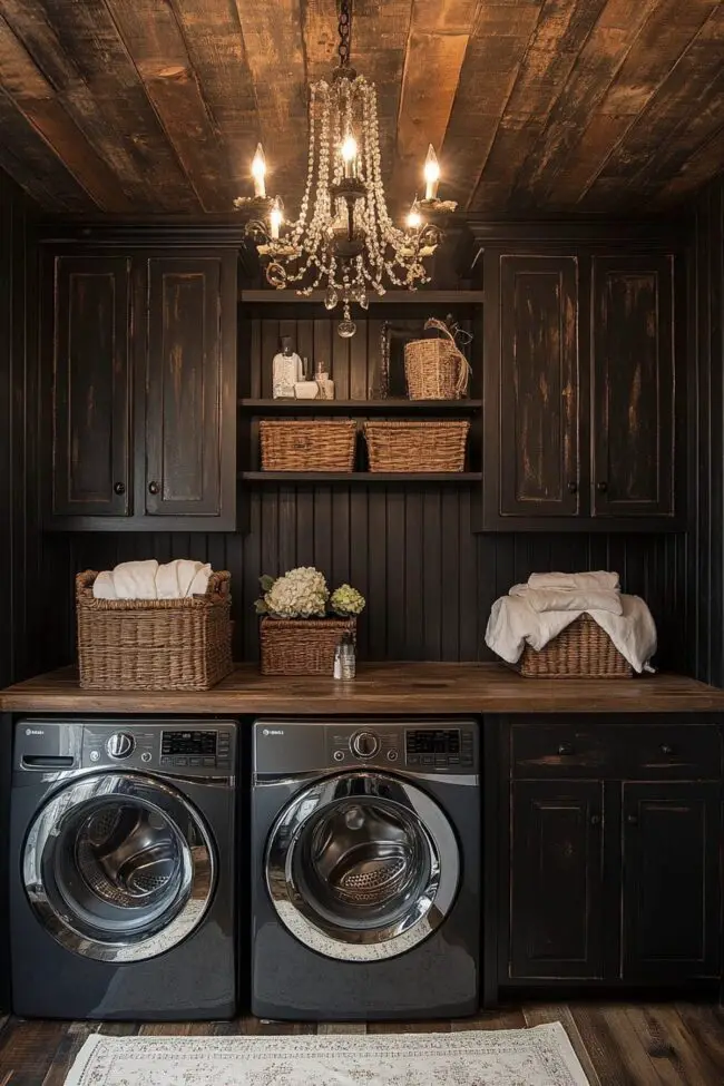 Gothic Style with Distressed Elements