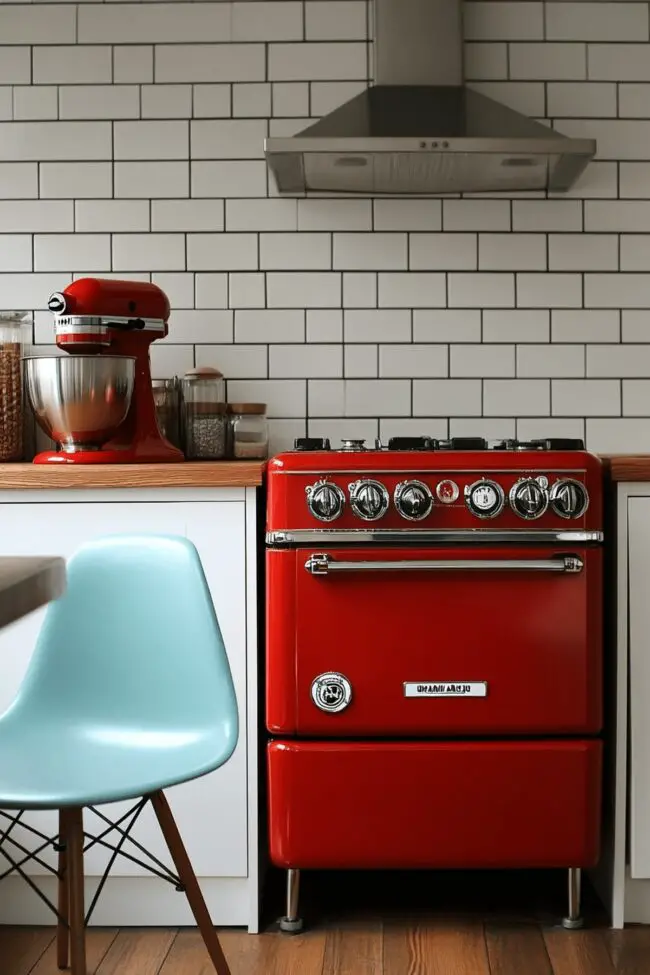 Retro Minimalist Cooking Haven