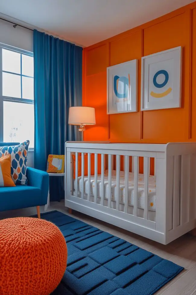 Bold Color Block Nursery