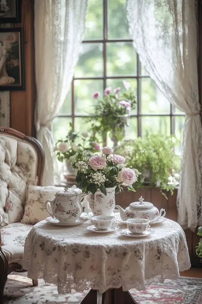 Elegant and Cozy Tea Room