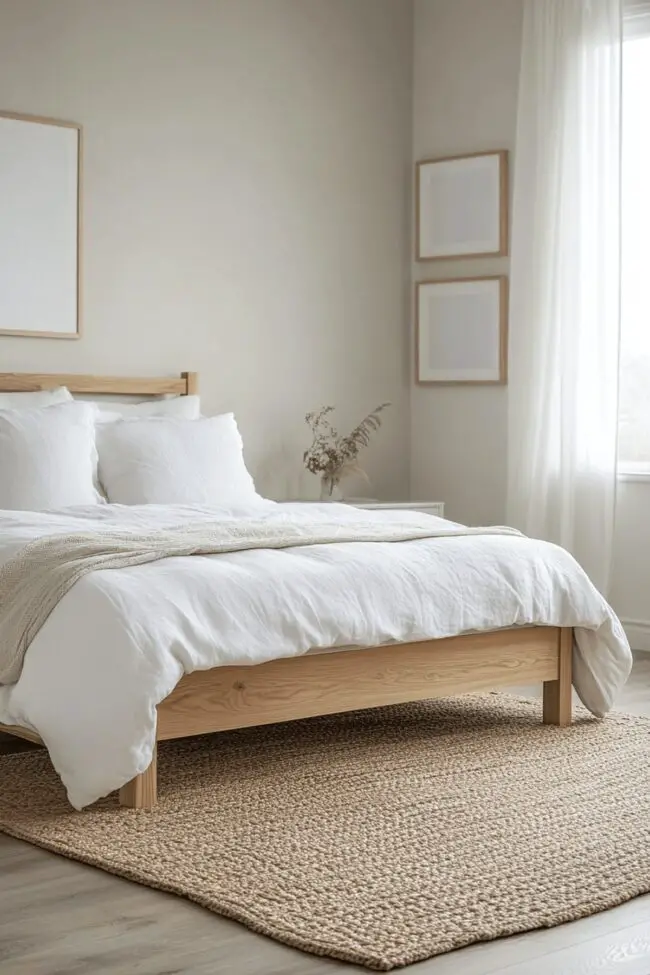 Scandinavian-Inspired Simple Bedroom