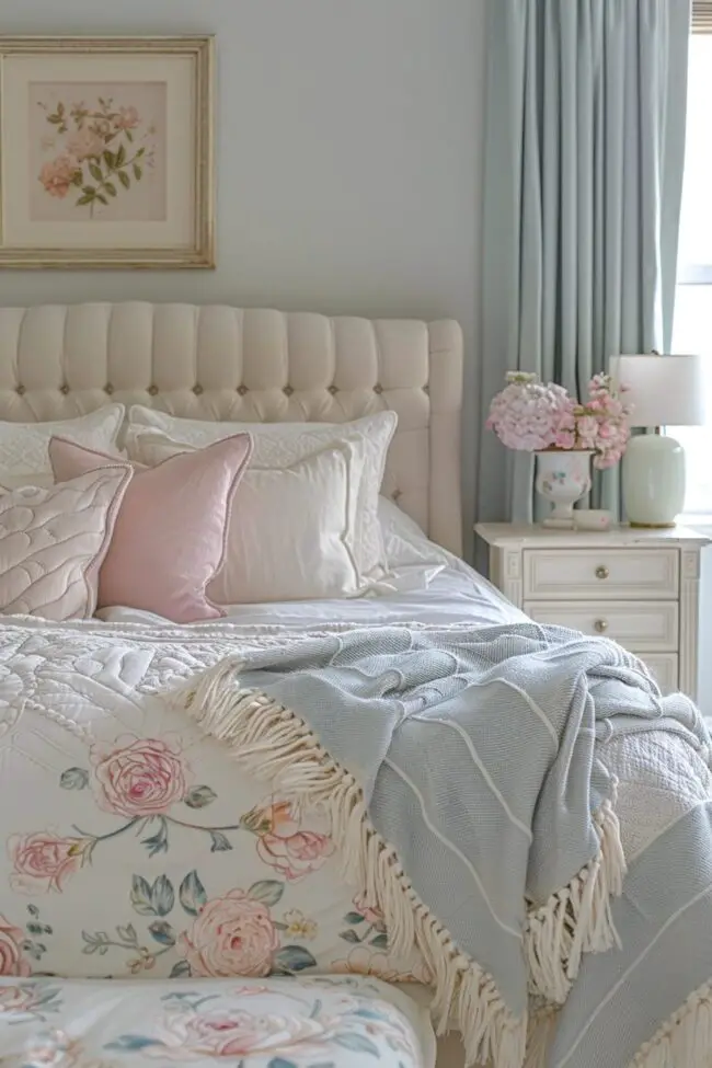 Soft Pastel Bedroom Inspirations