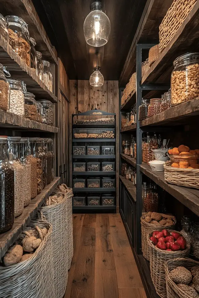 Traditional Pantry with Farmhouse Vibes