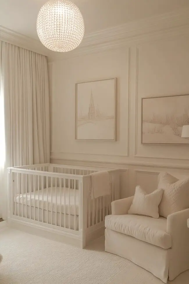 Neoclassical Newborn Nook