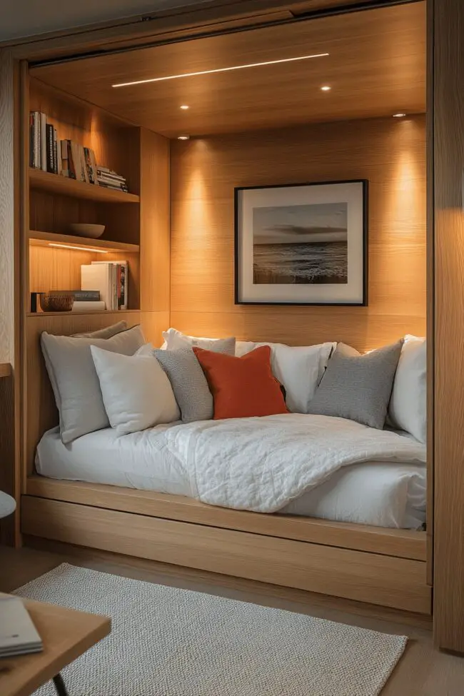 Modern Murphy Bed Nook