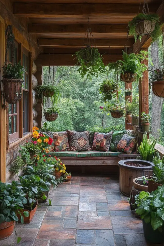 Botanical Porch Retreat