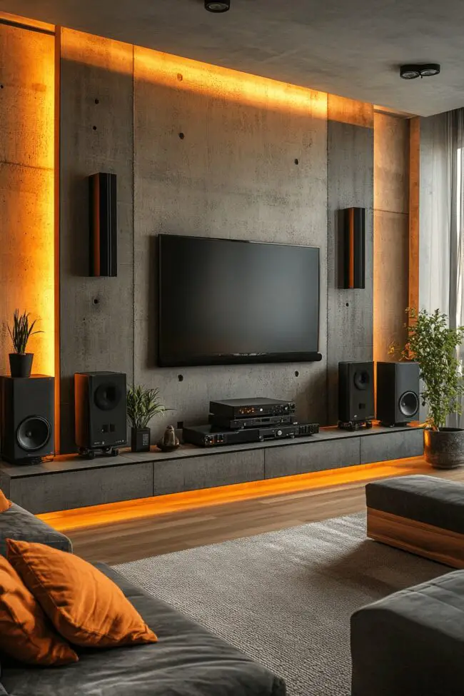 Contemporary Media Room Ideas