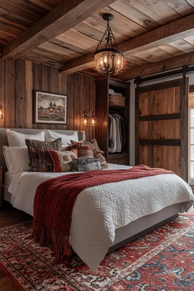 Rustic Charm Bedroom Retreat