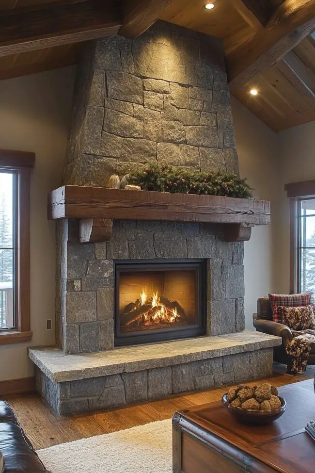 Craftsman Charm Fireplace