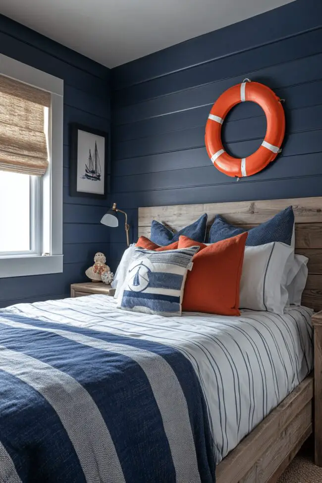 Nautical-Inspired Kids Bedroom Design