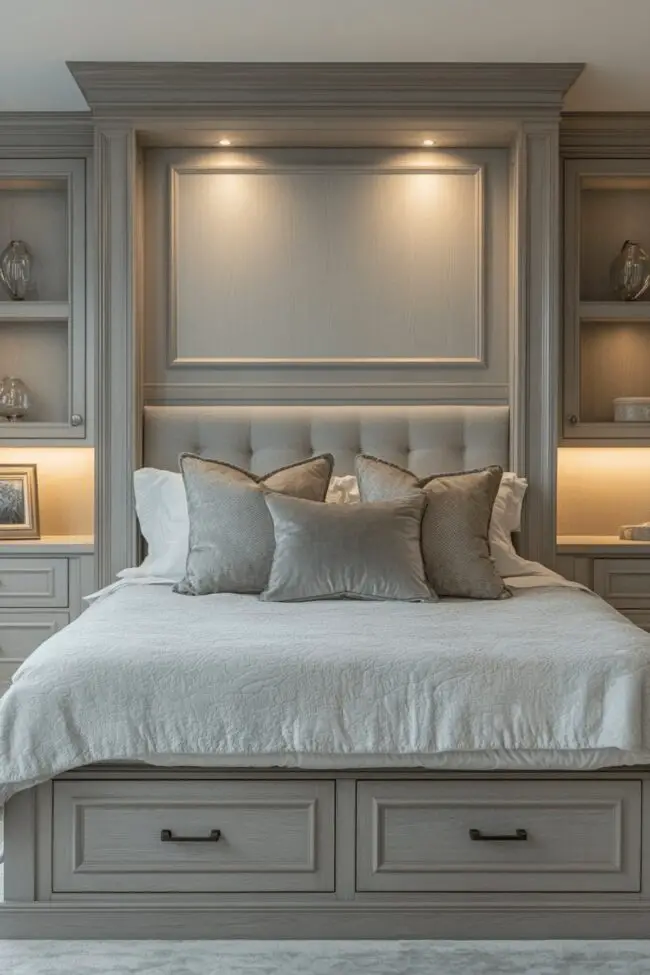 Sophisticated Storage Solutions Bedroom