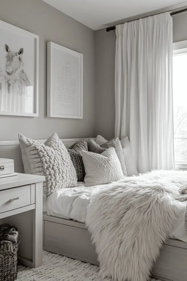 Monochrome Magic in Kids' Bedrooms