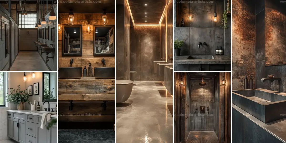 Best Industrial Bathroom Inspirations