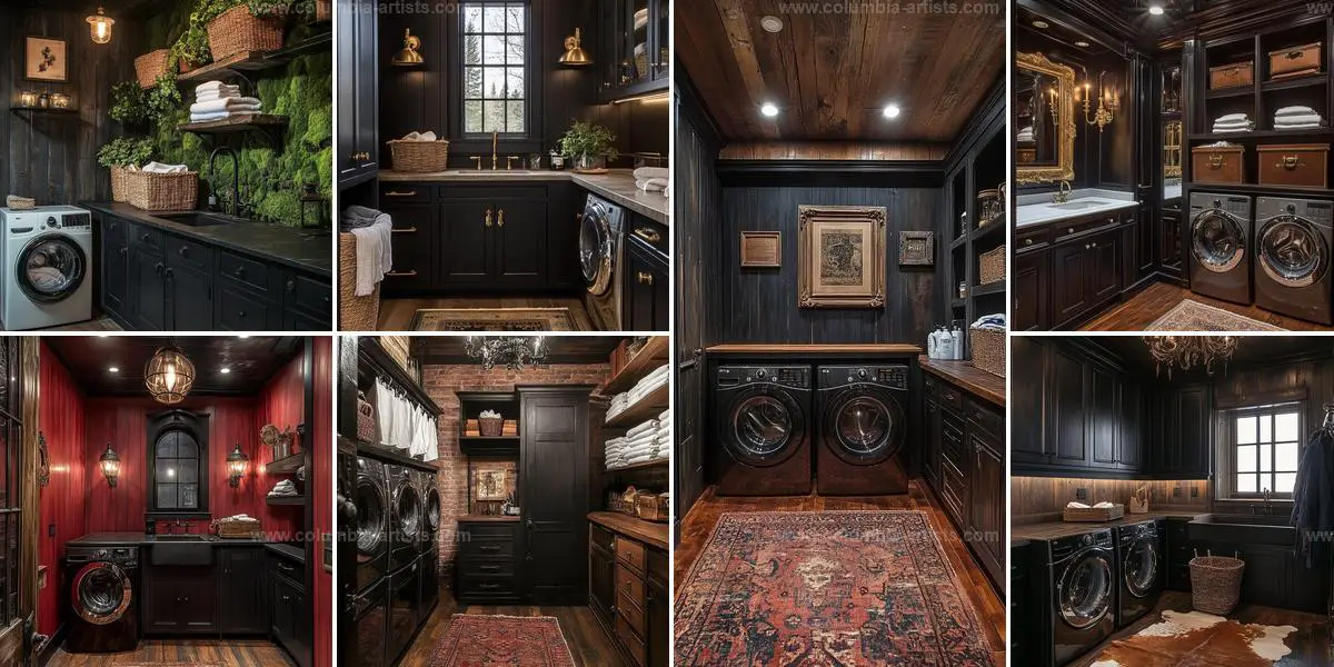 Best Western Gothic Laundry Room Ideas