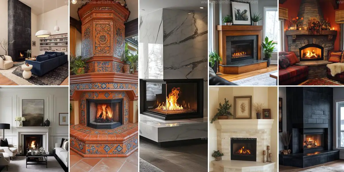 Top Corner Fireplace Inspirations