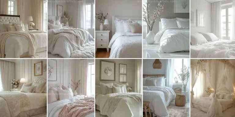 Top White Aesthetic Bedroom Ideas